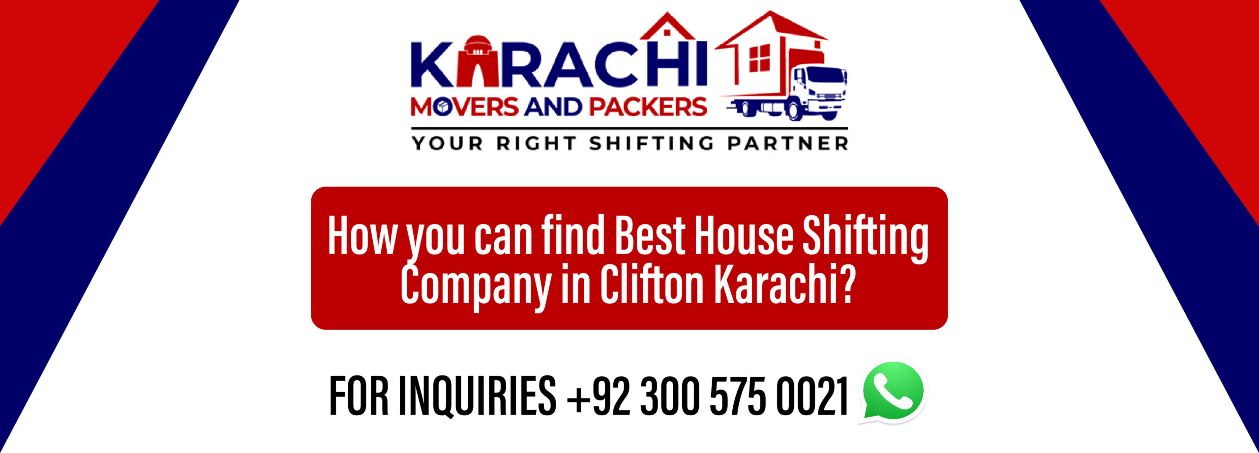 house shifting company in Clifton Karach