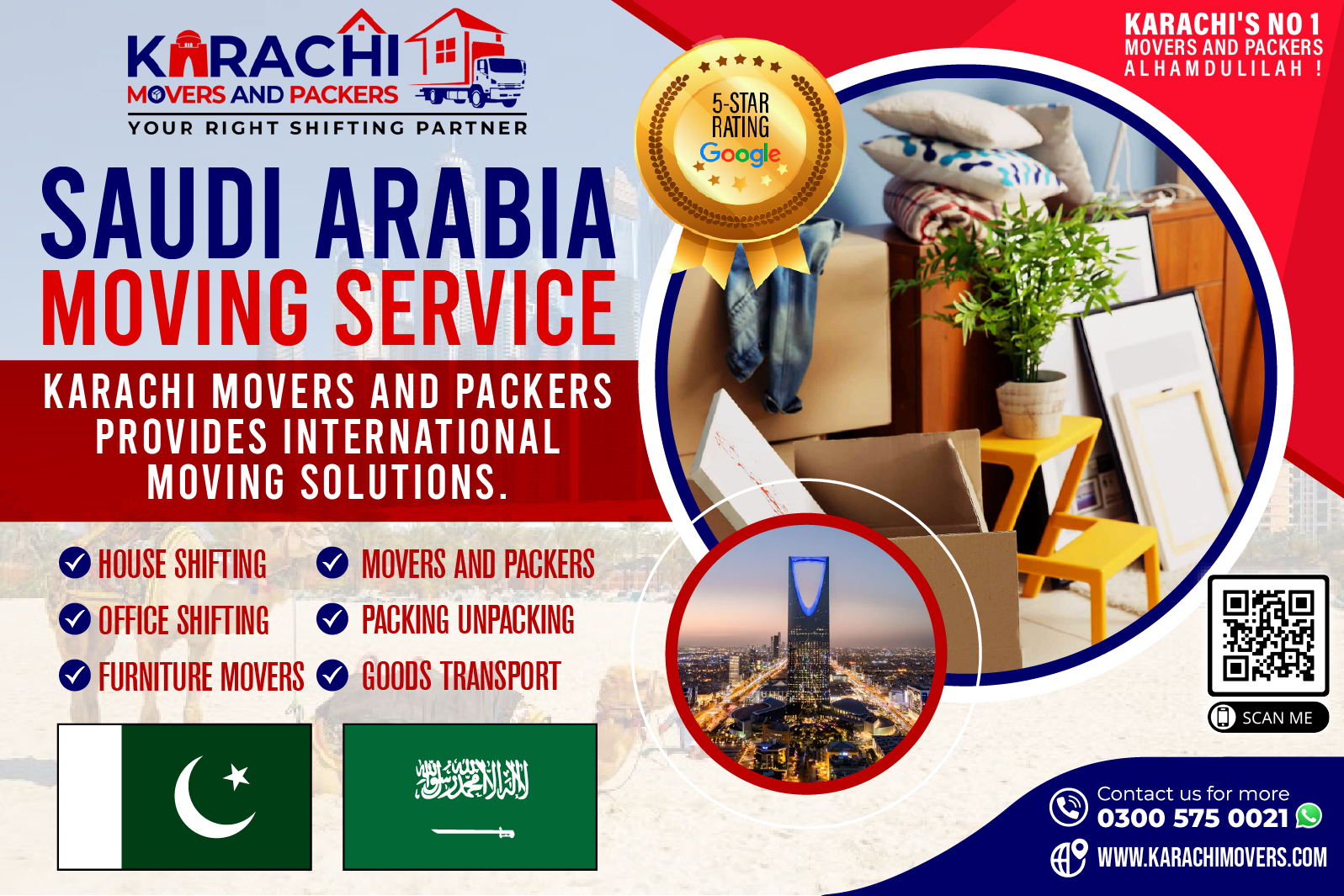 Cargo Moving Karachi to Saudi Arabia